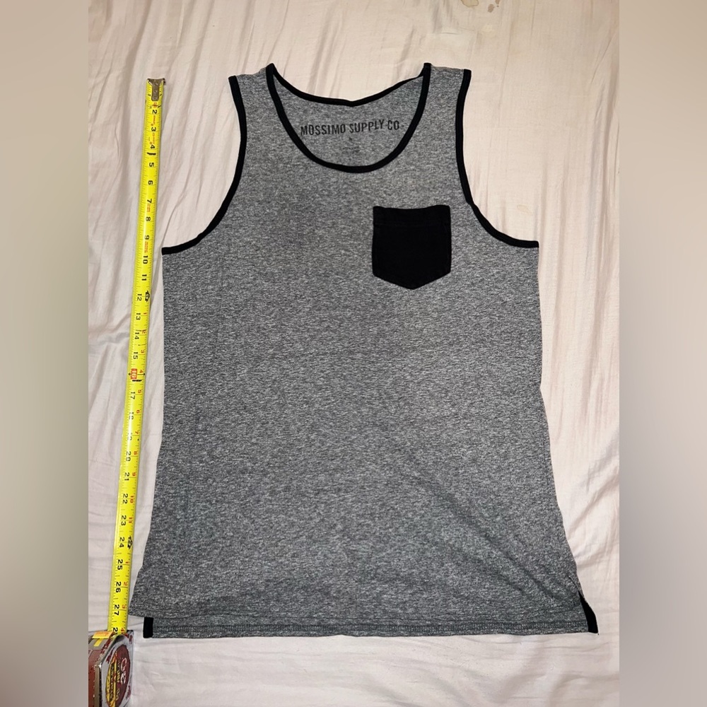 Mossimo men’s medium gray tank top